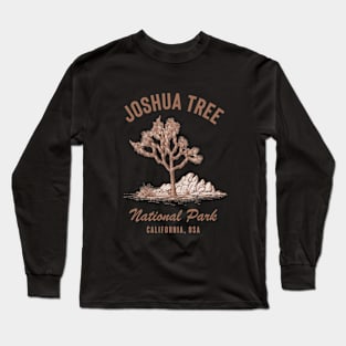 Joshua Tree Vintage Style Long Sleeve T-Shirt